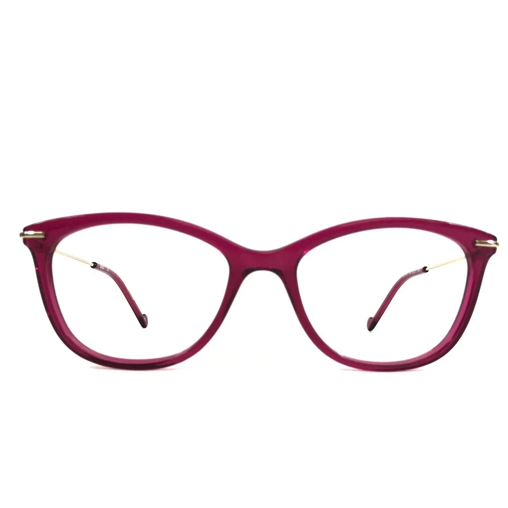 Liu Jo Eyeglasses Frames LJ2705 540 Cyclamen Dark Pink Gold Cat Eye 52-17-135